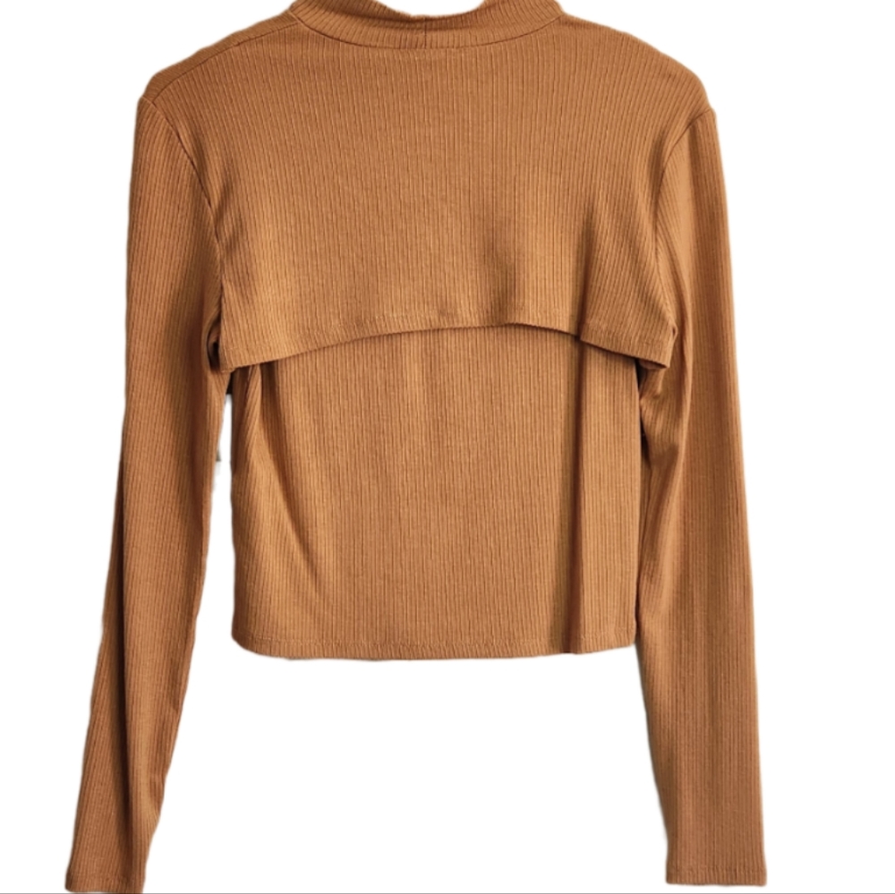 Elodie Ribbed Cut-Out Color Clay Size M - Picture 2 of 10